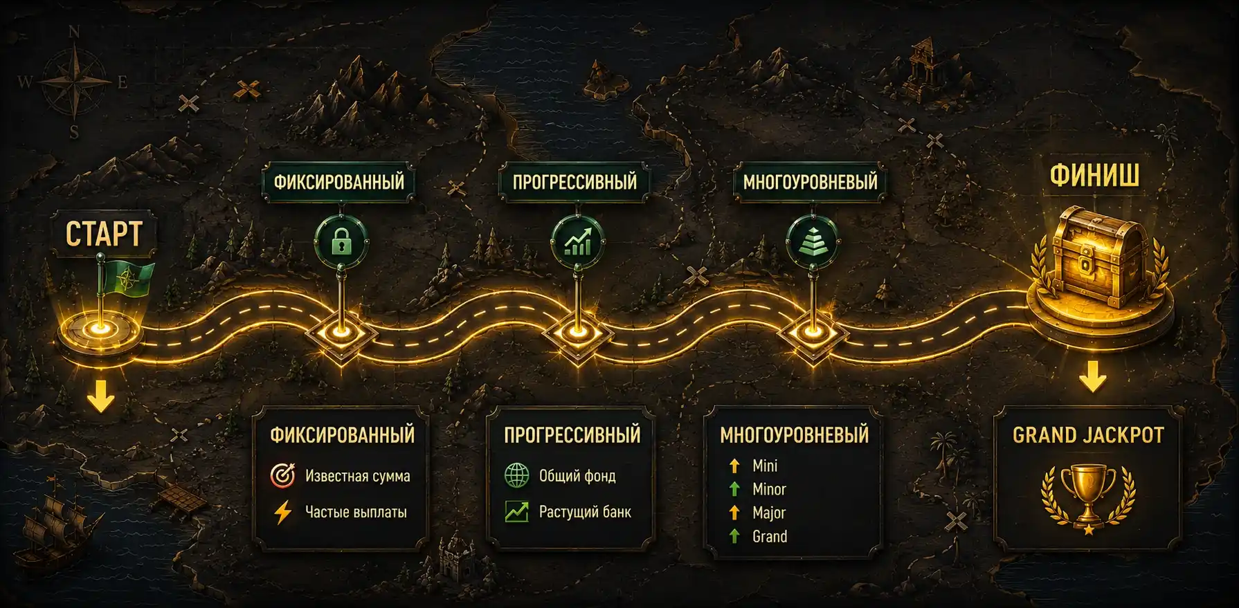 Джекпот в слотах.