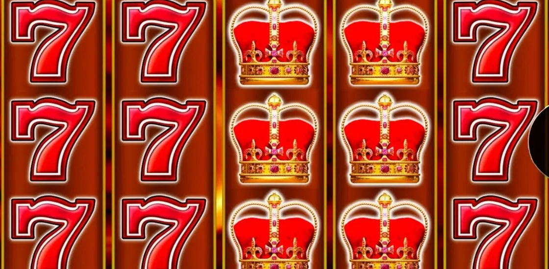 Интерфейс игрового автомата Shining Crown