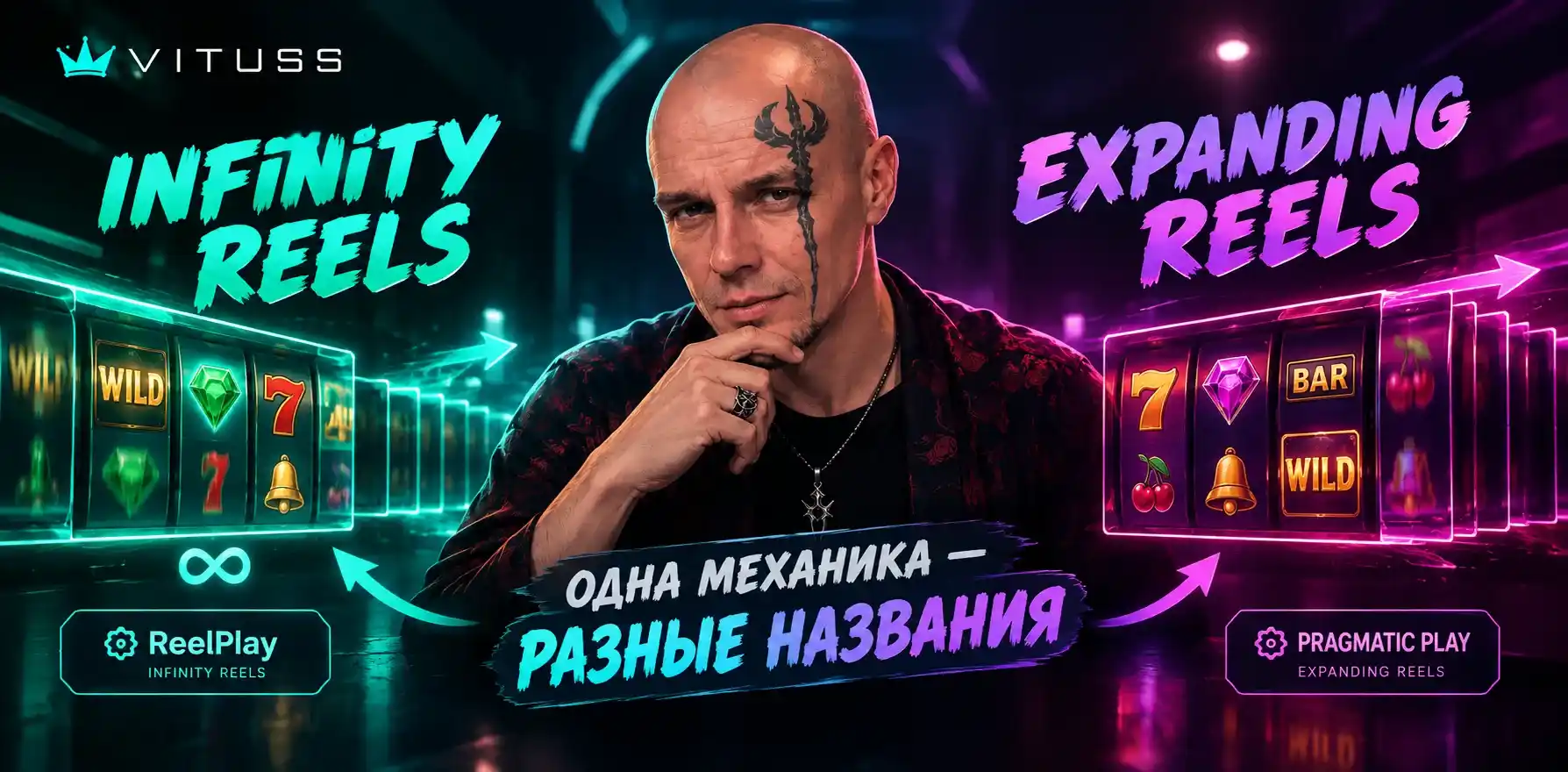 Множители и Buy Bonus в слотах с Expanding Reels.