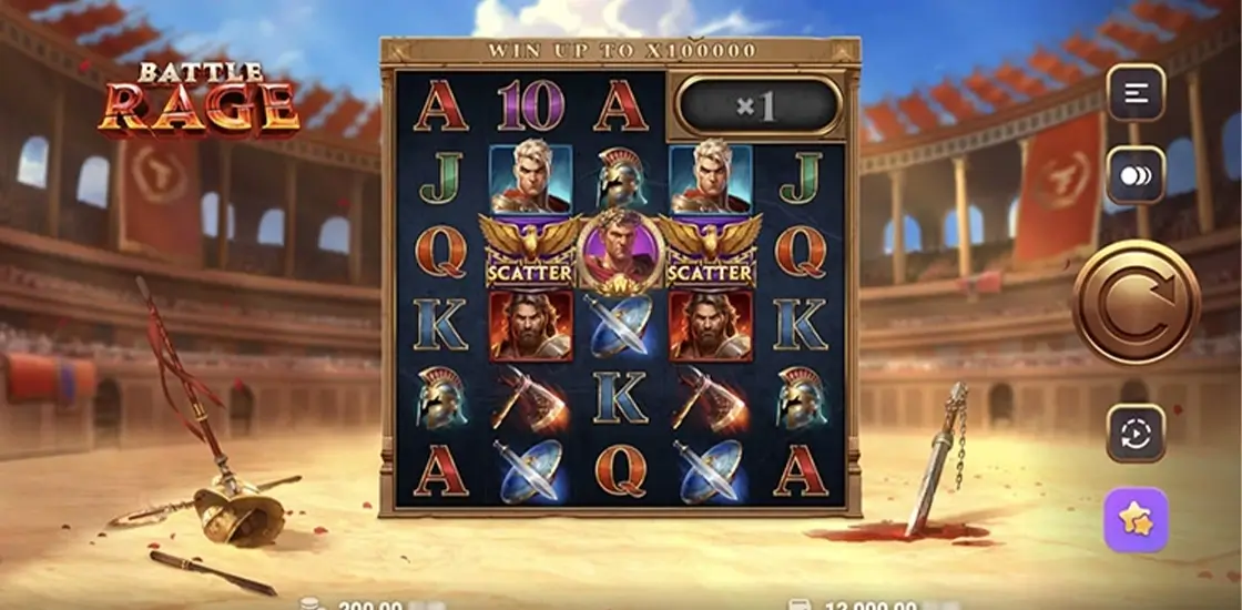 Игровое поле BATTLE RAGE