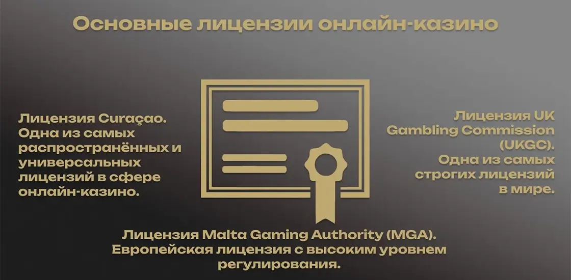 Какие основные лицензии есть?