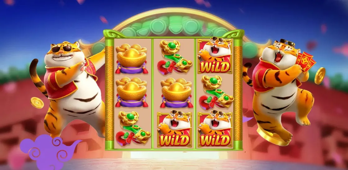 Интерфейс игрового автомата Fortune Tiger