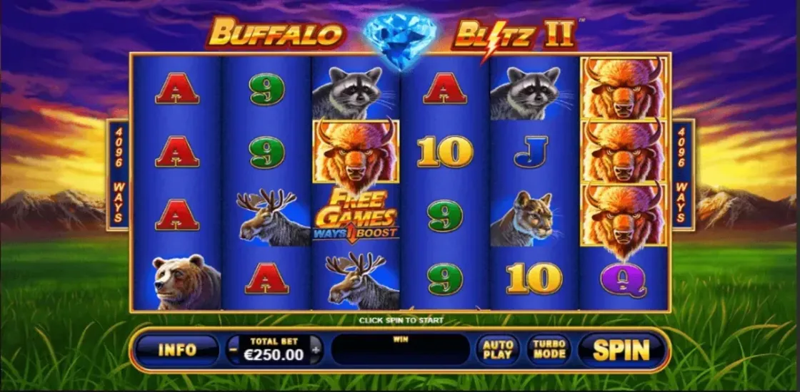 Слот Buffalo Blitz в популярном онлайн-казино