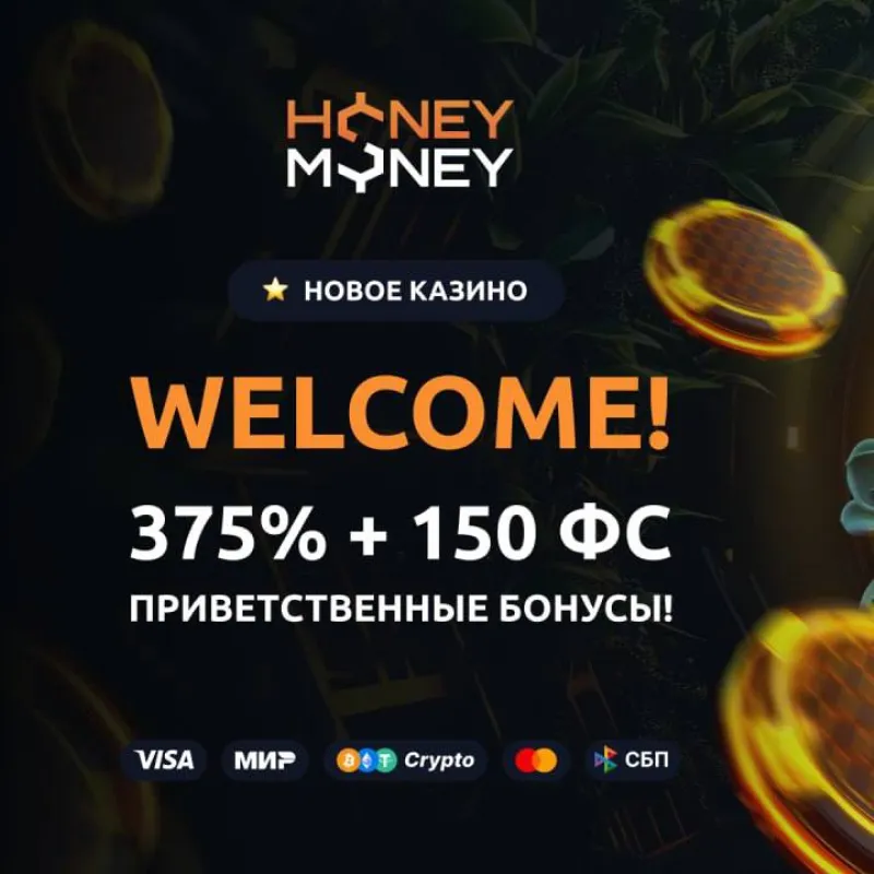 Превью картинка для казино Honey Money