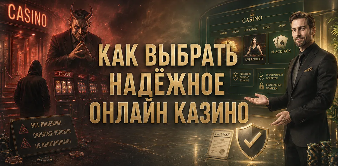 Как выбрать надёжное онлайн казино