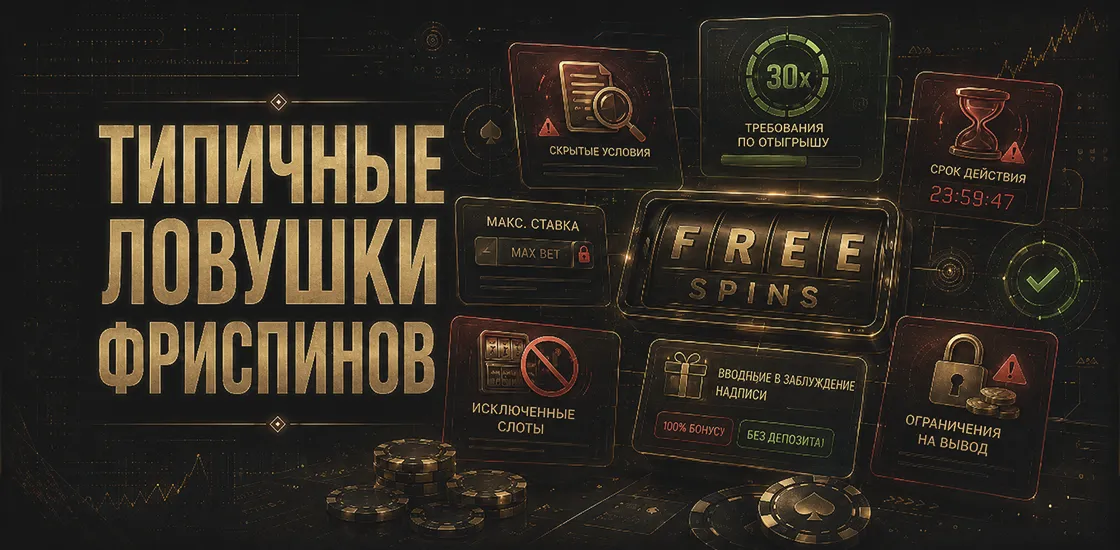 Типичные ловушки фриспинов