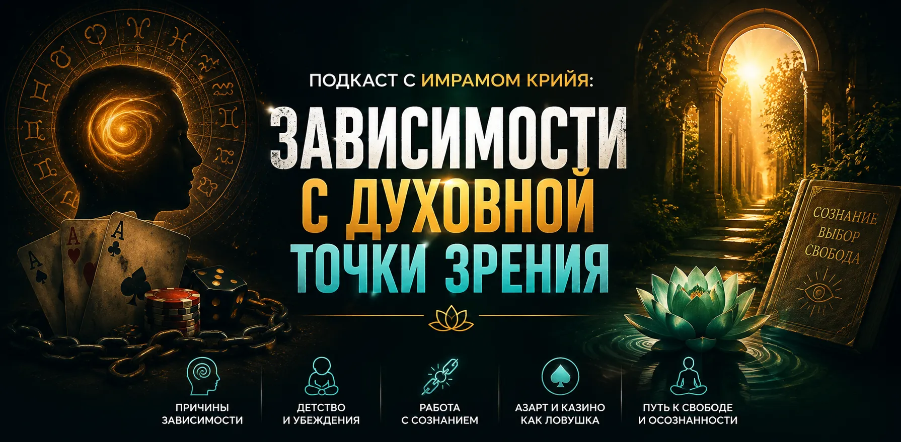 Подкаст Витуса с Имрамом Крийя о зависимости от азартных игр и личной истории Витуса.